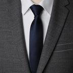 Gravata Masculina Slim com Zíper – Elegância e Praticidade