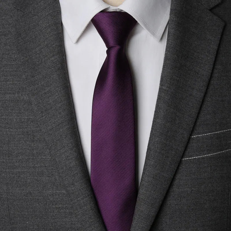 Gravata Masculina Slim com Zíper – Elegância e Praticidade