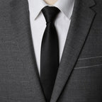 Gravata Masculina Slim com Zíper – Elegância e Praticidade