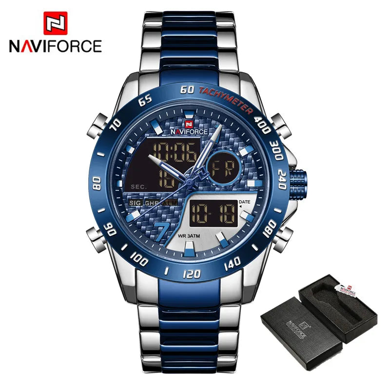 Relógio Masculino NAVIFORCE NF9171 Analógico-Digital