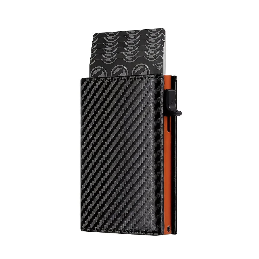 Carteira Slim com Ejetor Automático e RFID
