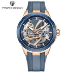 Relógio Masculino Automático Skeleton PAGANI DESIGN PD-YS030 | Safira AR | 10 Bar