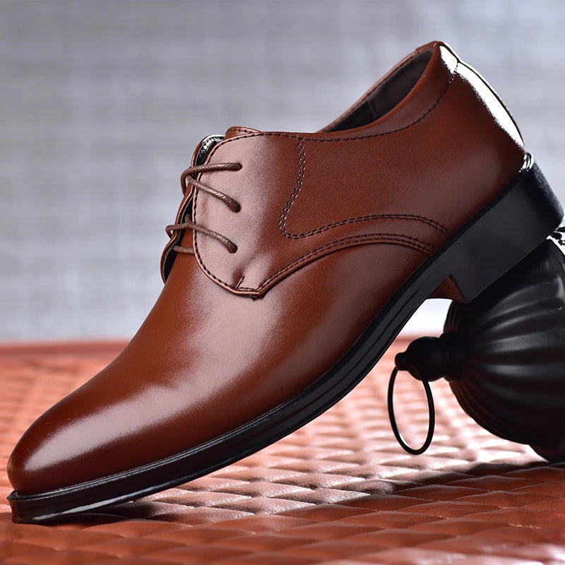 Sapato Social Masculino com Cadarços Elegance