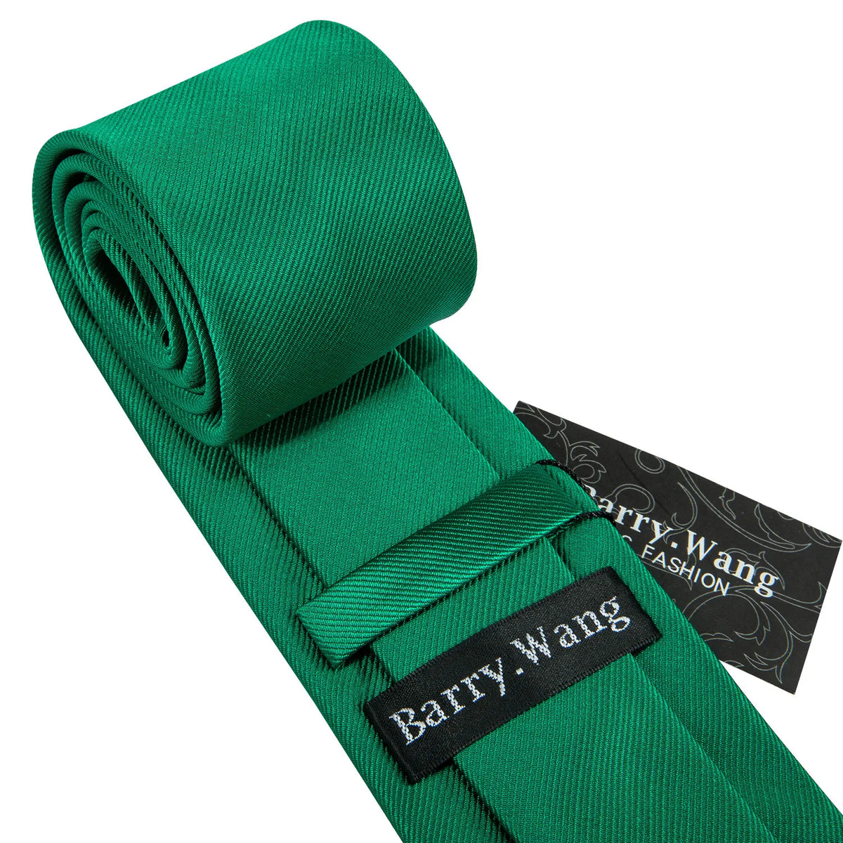 Kit Gravata Masculina e Lenço de Bolso Barry.Wang