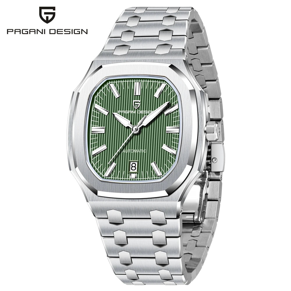 Relógio Masculino PAGANI DESIGN PD-YS033 Automático | Safira e Aço