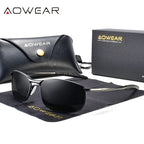 Óculos de Sol AOWEAR Retrô Polarizado UV400