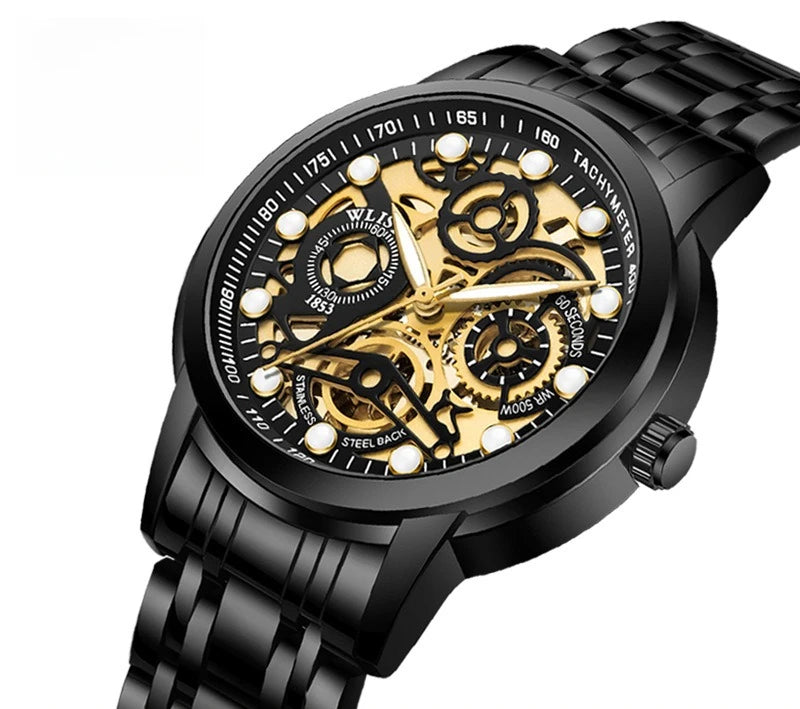 Relógio Masculino YUNSHI 1004 Automático em Aço Inoxidável