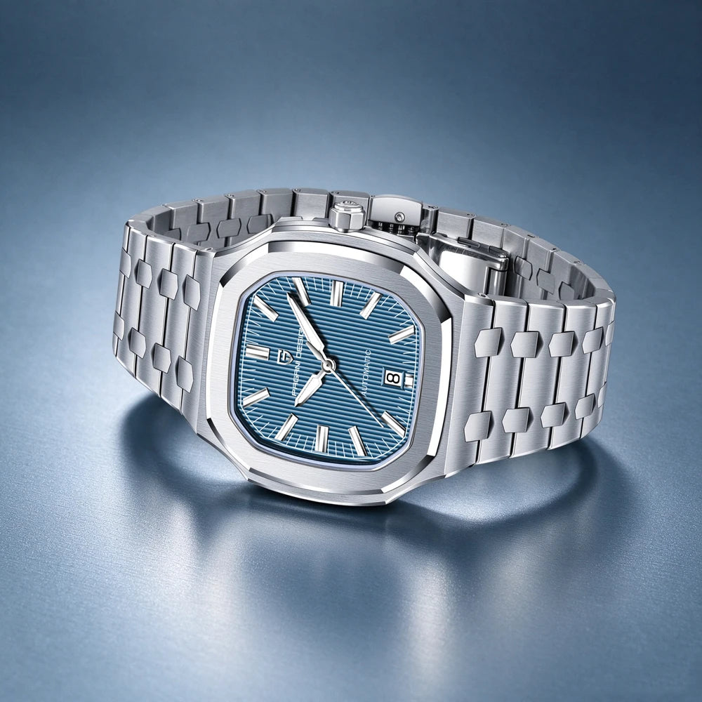 Relógio Masculino PAGANI DESIGN PD-YS033 Automático | Safira e Aço