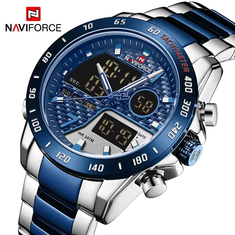 Relógio Masculino NAVIFORCE NF9171 Analógico-Digital