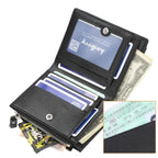 Carteira Baellerry Compacta com Porta-Cartões e Bolso para Moedas