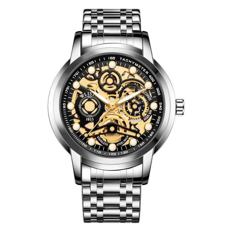 Relógio Masculino YUNSHI 1004 Automático em Aço Inoxidável