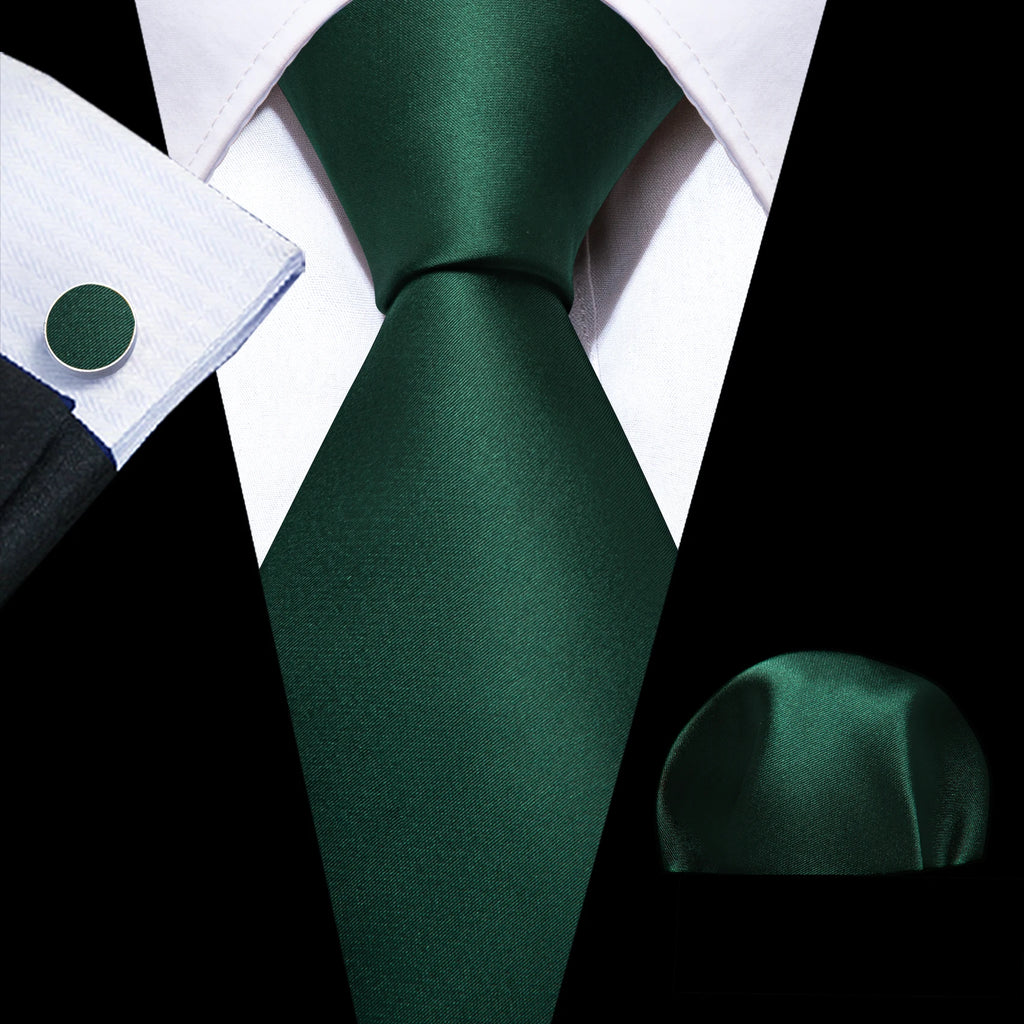 Kit Gravata Masculina e Lenço de Bolso Barry.Wang