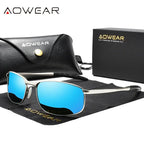 Óculos de Sol AOWEAR Retrô Polarizado UV400