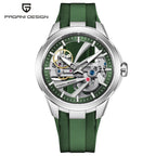 Relógio Masculino Automático Skeleton PAGANI DESIGN PD-YS030 | Safira AR | 10 Bar