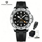 Relógio Masculino Pagani Design Automático GMT com Safira