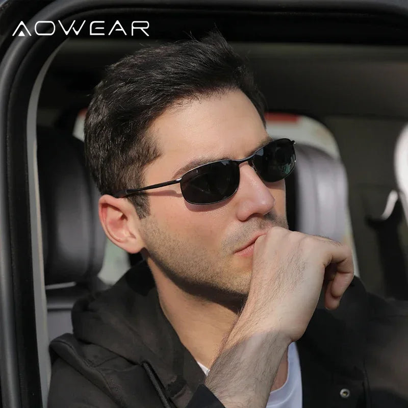 Óculos de Sol AOWEAR Retrô Polarizado UV400