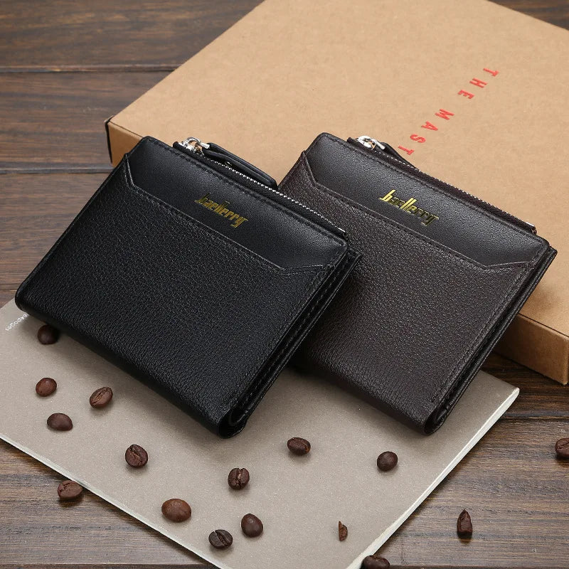 Carteira Baellerry Compacta com Porta-Cartões e Bolso para Moedas