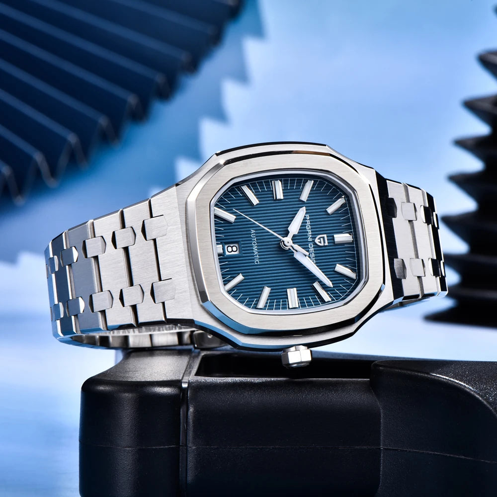 Relógio Masculino PAGANI DESIGN PD-YS033 Automático | Safira e Aço