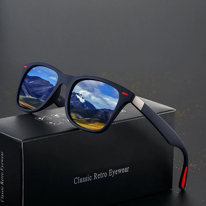 Óculos de Sol MDOD Retrô Retangular UV400