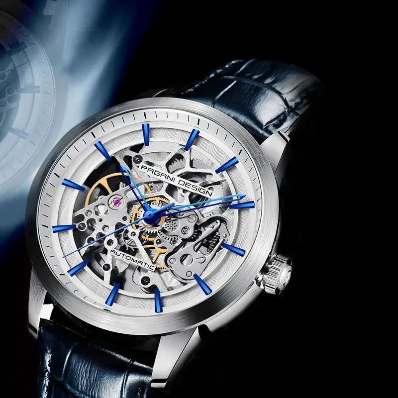 Relógio Masculino PAGANI DESIGN PD-1638 Skeleton Automático