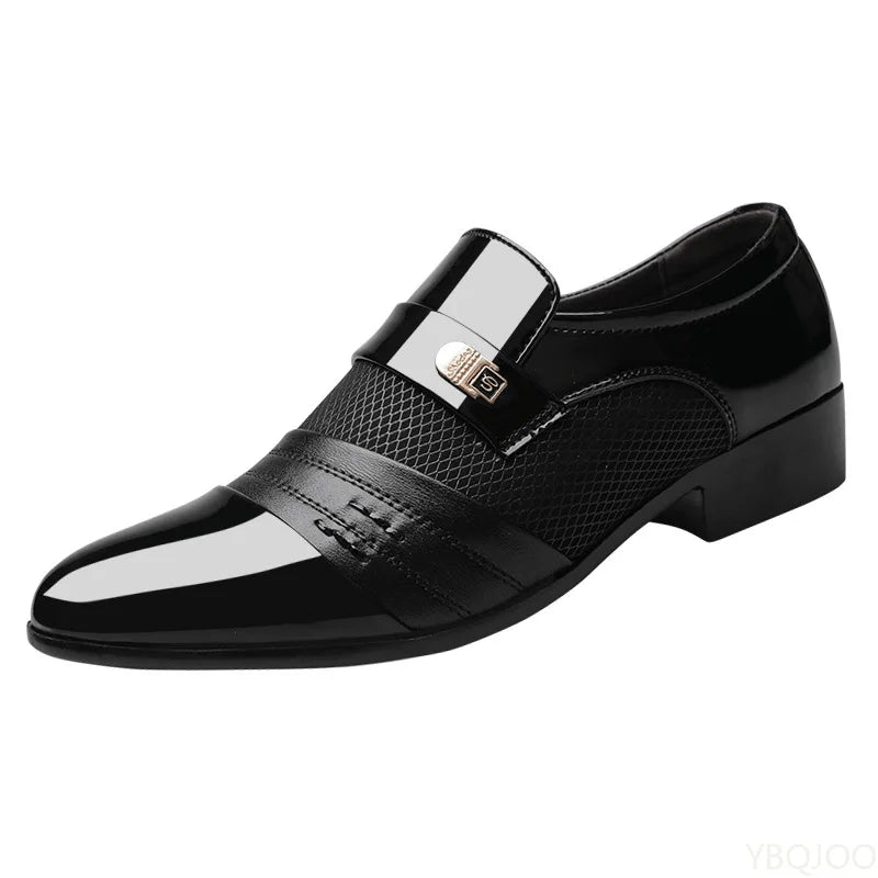 Sapato Masculino Slip-On Casual com Solado de Borracha