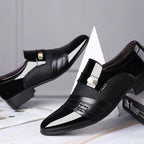 Sapato Masculino Slip-On Casual com Solado de Borracha