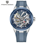 Relógio Masculino Automático Skeleton PAGANI DESIGN PD-YS030 | Safira AR | 10 Bar