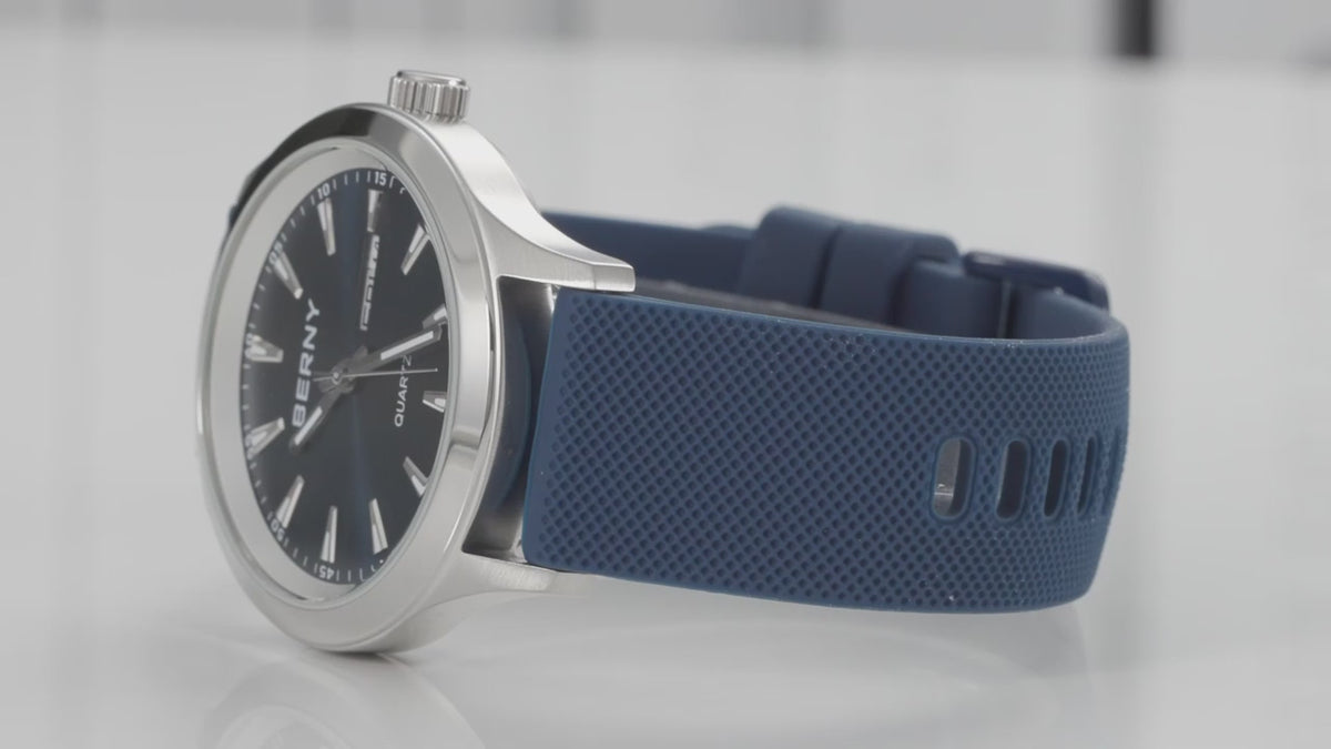 BERNY 2676MSC — Relógio Quartz Japonês Miyota | Elegance 40mm